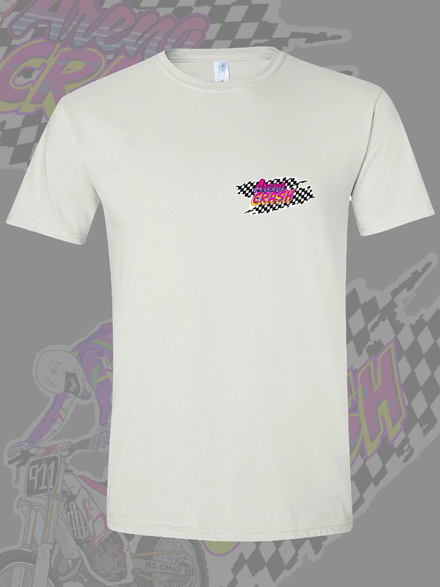 ArenaCRASH Tee (White)