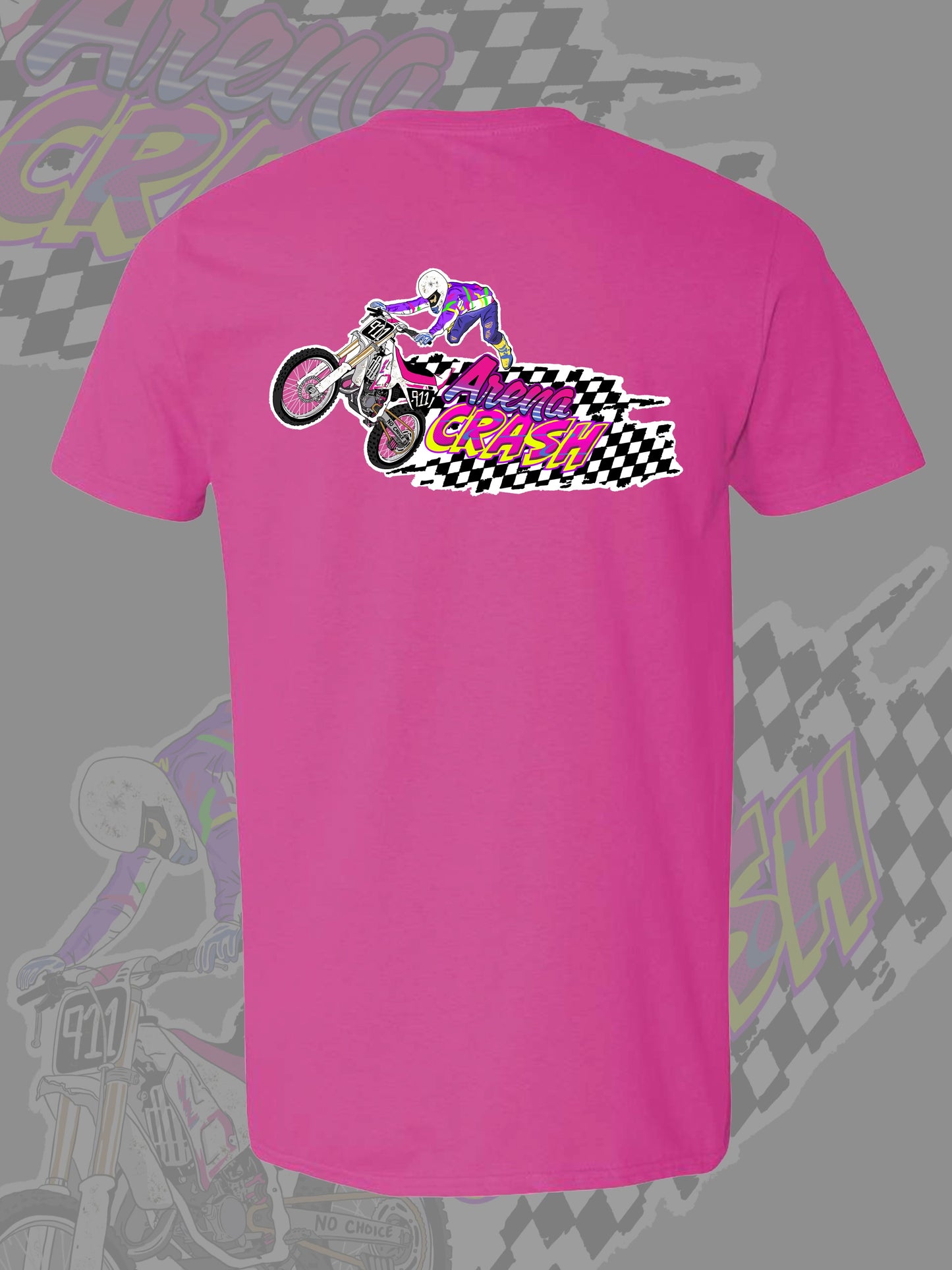 ArenaCRASH Tee (Pink)