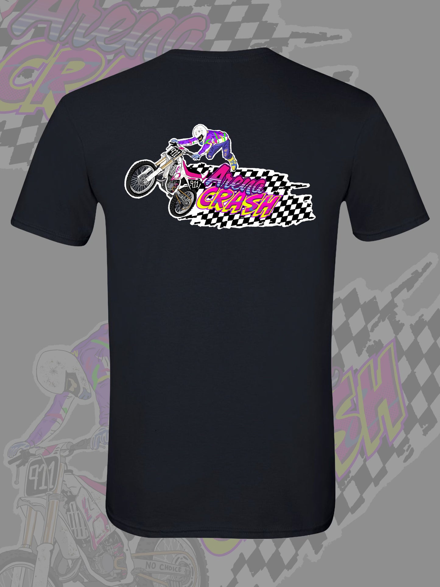 ArenaCRASH Tee (Black)